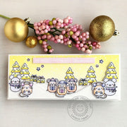 Sunny Studio Stamps Merry Mice Mouse Handmade Holiday Christmas Card by Candice Fisher