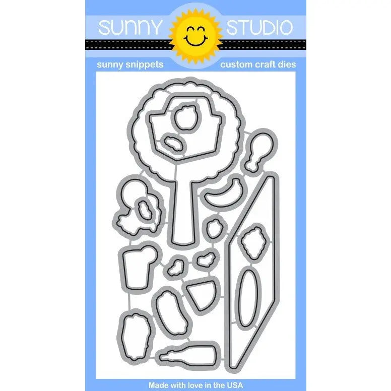 Sunny Studio Stamps Summer Picnic Die Set