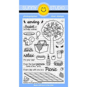 Sunny Studio Stamps Summer Picnic 4x6 Photo-Polymer Clear Stamp Set