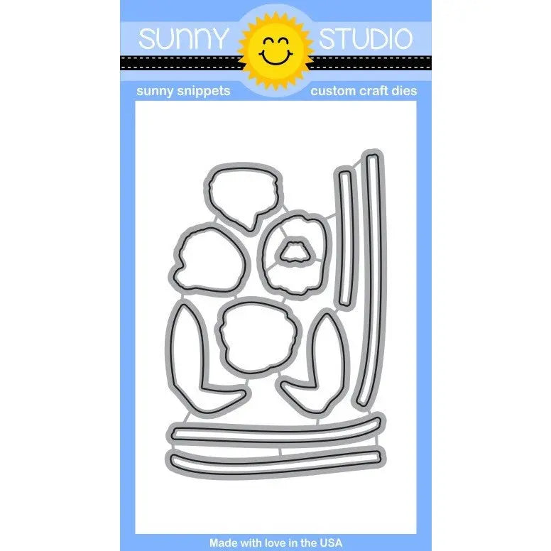 Sunny Studio Stamps Timeless Tulips Die Set