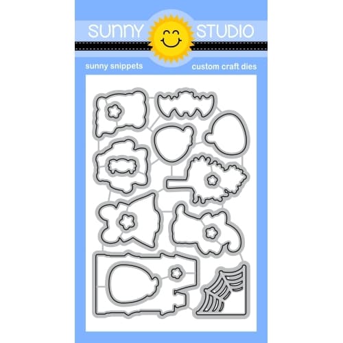 Sunny Studio Stamps Too Cute To Spook Halloween 17-piece Metal Cutting Dies SSDIE-319