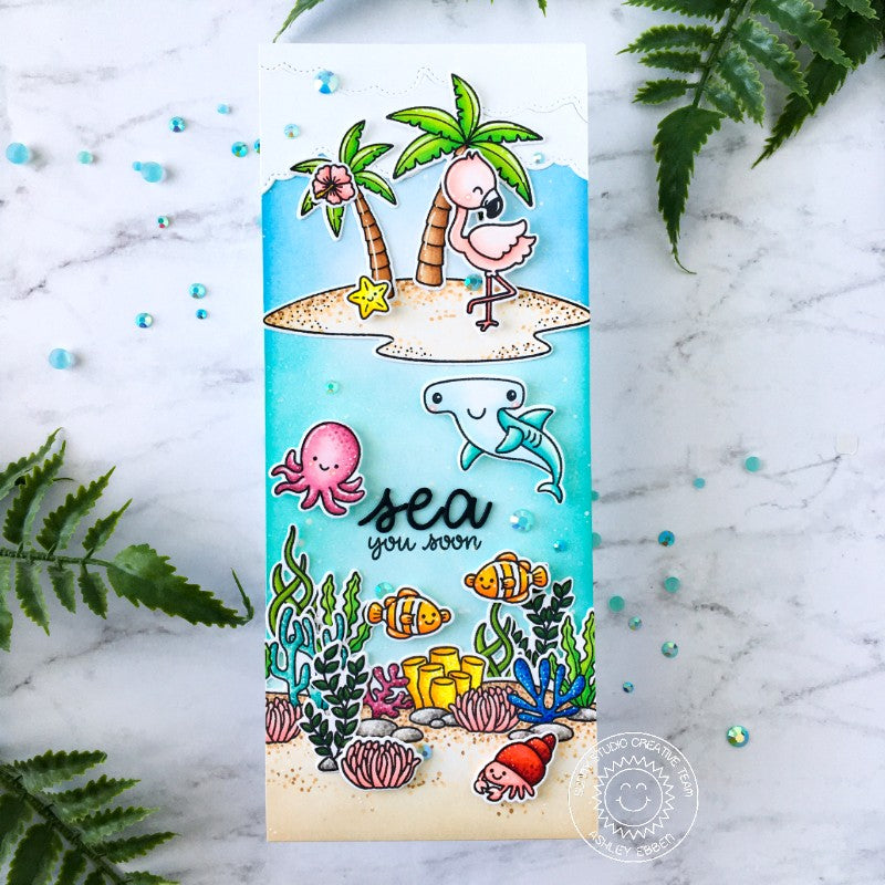 Sunny Studio Stamps Metal Alphabet Loopy Letters Dies