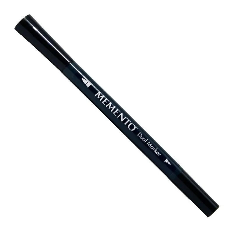 Tsukineko Memento Tuxedo Black Dual Tip Marker PM-900