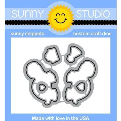 Sunny Studio Stamps Turtley Awesome Die Set