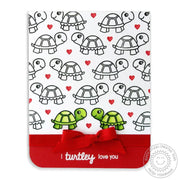 Sunny Studio Turtley Awesome Love You Turtle Card