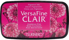 Tsukineko Versafine Clair Ink-Charming Pink Pigment Stamp Pad