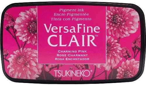 Review & Demo of Versafine Clair Pigment Stamping Inks 