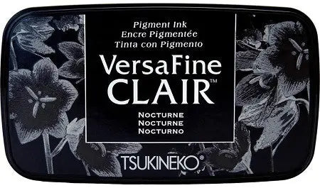 Tsukineko VersaFine Clair Nocturne Black Pigment Ink Stamp Pad