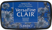 Tsukineko VersaFine Clair Paradise Blue Pigment Ink Stamp Pad