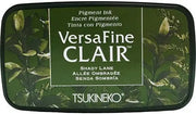 Tsukineko VersaFine Clair Shady Lane Olive Green Pigment Ink Stamp Pad