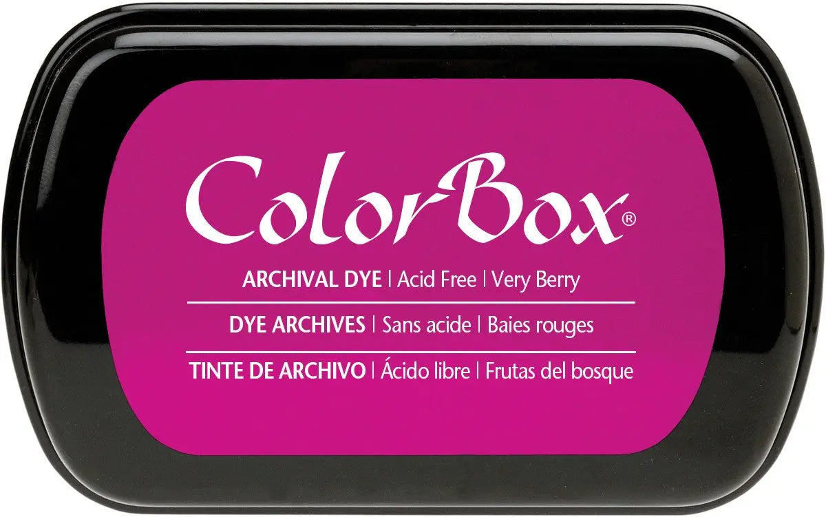 Clearsnap Colorbox Archival Dye Ink Pad-Very Berry