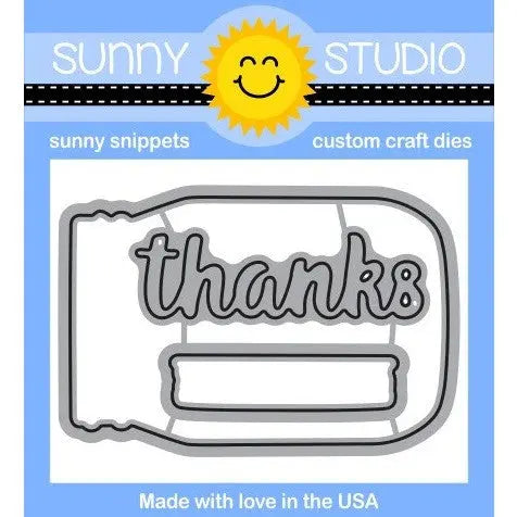 Sunny Studio Stamps Vintage Jar Die Set